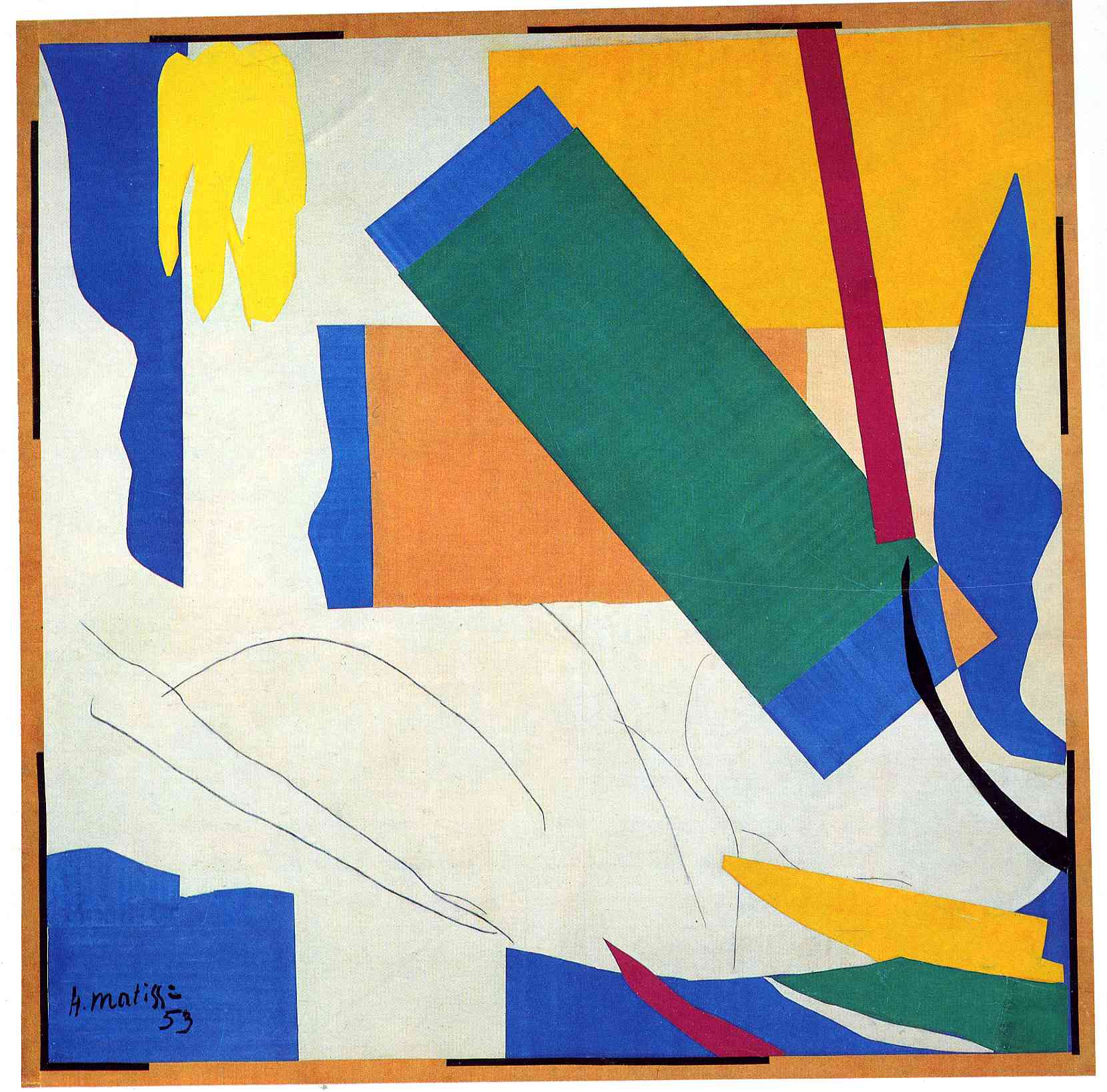 Henri Matisse - Memory of Oceania  1953